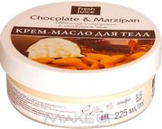 Крем-масло для тела Fresh Juice Шоколад и марципан с маслом ши Крем-масло для тела Fresh Juice Шоколад и марципан с маслом ши