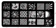 Пластина для стемпинга Stamping Nail Art, Plate CA Series Пластина для стемпинга Stamping Nail Art, Plate CA Series