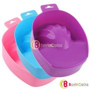 Ванночка для рук Buyincoins Nail Art Tips Soak Bowl Tray Treatment Remover Manicure