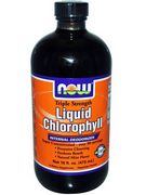 БАД Now Foods Liquid Chlorophyll, Triple Strength, Mint Flavor, Хлорофилл