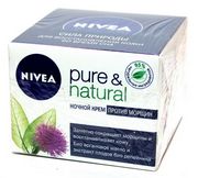 Ночной крем против морщин NIVEA Pure & Natural