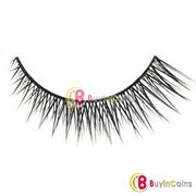 Ресницы накладные Buyincoins 10 Pair Thickl Black Long False Eyelashes Eye Lashes Makeup #P31