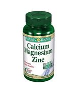 Витамины Natures Bounty Calcium Magnesium Zinc, 100 Caplets