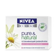 Крем для лица NIVEA Pure&natural для нормальной и сухой кожи Крем для лица NIVEA Pure&natural для нормальной и сухой кожи
